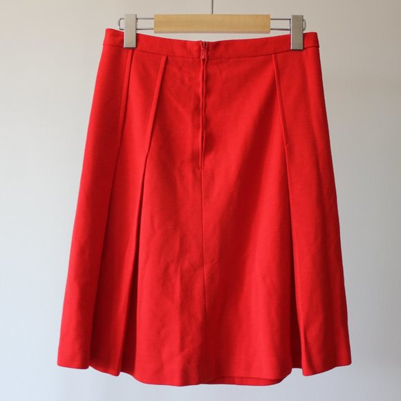 Vintage Red Skirt - Picture 5 of 6